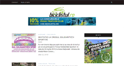 Desktop Screenshot of biciclistul.ro